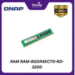 Load image into Gallery viewer, QNAP RAM RAM-8GDR4ECT0-RD-3200