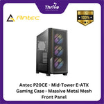 Load image into Gallery viewer, Antec P20CE - Mid-Tower E-ATX Gaming Case - Massive Metal Mesh Front Panel - Type-C 3.2 Gen 2 Ready - FREE 3PCS 120mm PWM Fans