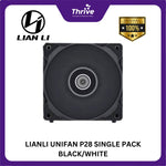 Load image into Gallery viewer, LIANLI UNIFAN P28 SINGLE PACK BLACK/WHITE