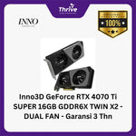 Load image into Gallery viewer, Inno3D GeForce RTX 4070 Ti SUPER 16GB GDDR6X TWIN X2 - DUAL FAN - Garansi 3 Thn