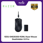 Load image into Gallery viewer, RZ01-04630300-R3WL Razer Mouse DeathAdder V3 Pro + HyperPolling Wireless Dongle Bundle