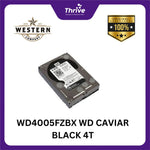 Load image into Gallery viewer, WD4005FZBX WD CAVIAR BLACK 4T