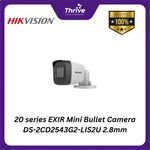 Load image into Gallery viewer, 20 series EXIR Mini Bullet Camera DS-2CD2543G2-LIS2U 2.8mm