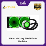 Load image into Gallery viewer, Antec Mercury 240 240mm Radiator - Dual Fan 2x120mm - Temperature Censor by LED light
