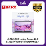 Load image into Gallery viewer, CLE145QHD Laptop Screen 14.5 B145QAN01.H QHD B145QAN01.H