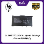 Load image into Gallery viewer, CLBHPTF03XLCY Laptop Battery For Hq Tf03Xl Cy