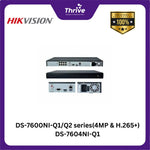 Load image into Gallery viewer, DS-7600NI-Q1/Q2 series(4MP & H.265+) DS-7604NI-Q1