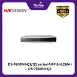 Load image into Gallery viewer, DS-7600NI-Q1/Q2 series(4MP & H.265+) DS-7608NI-Q2