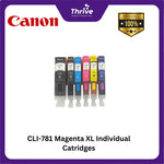 Load image into Gallery viewer, CLI-781 Magenta XL Individual Catridges