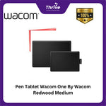 Load image into Gallery viewer, Pen Tablet Wacom One By Wacom Redwood Medium