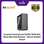 Load image into Gallery viewer, be quiet! Gaming Case SILENT BASE 801 Black With Side Window - Winner Reddot Award