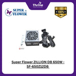 Load image into Gallery viewer, Super Flower ZILLION DB 650W -SF-650Z12DB - 80 PLUS BRONZE - Flat Cable - 5 Years
