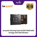 Load image into Gallery viewer, be quiet! Gaming Case SILENT BASE 600 Orange with Side Window