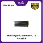 Load image into Gallery viewer, Samsung 980 pro Gen4 1TB Heatsink