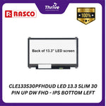 Load image into Gallery viewer, CLE133S30PFHDUD LED 13.3 SLIM 30 PIN UP DW FHD - IPS BOTTOM LEFT
