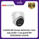 Load image into Gallery viewer, 1x41G2 4M Human Detection +two-way audio + Live guard DS-2CD1341G2-LIUF/SL