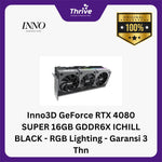 Load image into Gallery viewer, Inno3D GeForce RTX 4080 SUPER 16GB GDDR6X ICHILL BLACK - RGB Lighting - Garansi 3 Thn