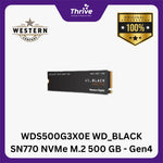 Load image into Gallery viewer, WDS500G3X0E WD_BLACK SN770 NVMe M.2 500 GB - Gen4