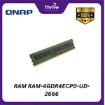 Load image into Gallery viewer, QNAP RAM RAM-4GDR4ECP0-UD-2666
