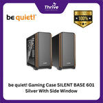 Load image into Gallery viewer, be quiet! Gaming Case SILENT BASE 601 Silver With Side Window