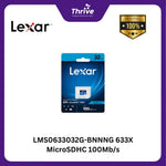 Load image into Gallery viewer, LMS0633032G-BNNNG 633X MicroSDHC 100Mb/s