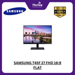 Load image into Gallery viewer, SAMSUNG T45F 27 FHD 16:9 FLAT IPS 72% NTSC 75HZ ERGO STAND 1Y PART + 3Y SERVICE