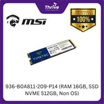 Load image into Gallery viewer, 936-B0A811-209-P14 (RAM 16GB, SSD NVME 512GB, Non OS)