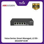 Load image into Gallery viewer, Value Series: Smart Managed, L2 DS-3E1105P-EI/M