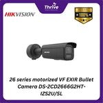 Load image into Gallery viewer, 26 series motorized VF EXIR Bullet Camera DS-2CD2666G2HT-IZS2U/SL