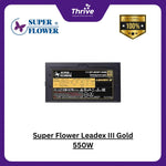 Load image into Gallery viewer, Super Flower Leadex III Gold 550W - SF-550F14HG - 80 PLUS GOLD - Full Modular - 10 Years