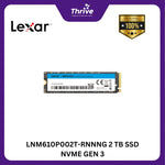 Load image into Gallery viewer, LNM610P002T-RNNNG 2 TB SSD NVME GEN 3