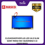 Load image into Gallery viewer, CLE140S40PHDPLUS LED 14.0 SLIM SONY RWO2 HD+ B140RW02 V.0 (1600*900)