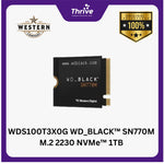 Load image into Gallery viewer, WDS100T3X0G WD_BLACK™ SN770M M.2 2230 NVMe™ 1TB