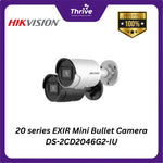 Load image into Gallery viewer, 20 series EXIR Mini Bullet Camera DS-2CD2046G2-IU