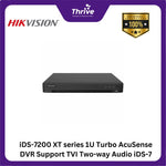 Load image into Gallery viewer, iDS-7200 XT series 1U Turbo AcuSense DVR Support TVI Two-way Audio iDS-7208HQHI-M2/XT