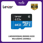 Load image into Gallery viewer, LMS0633064G-BNNNG 633X MicroSDHC 100Mb/s