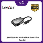 Load image into Gallery viewer, LRW470U-RNHNG USB-C Dual-Slot Reader.