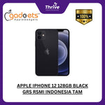 Load image into Gallery viewer, APPLE IPHONE 12 128GB BLACK GRS RSMI INDONESIA TAM