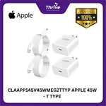 Load image into Gallery viewer, CLAAPP145V45WMEG2TTYP APPLE 45W - T TYPE