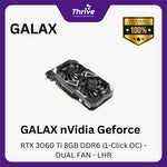 Load image into Gallery viewer, GALAX nVidia Geforce RTX 3060 Ti 8GB DDR6 (1-Click OC) - DUAL FAN - LHR