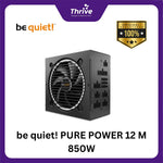 Load image into Gallery viewer, be quiet! PURE POWER 12 M 850W - Fully Modular - ATX 3.0 PCIe 5.0 - 80+ Gold Certified - 10 Years Warranty - Number 1 PSU in Germany