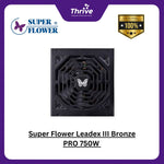 Load image into Gallery viewer, Super Flower Leadex III Bronze PRO 850W - SF-850R14HE - 80+ Bronze - ECO Fanless & Silent Mode - Full Modular Fluid Dynamic Bearing Fan - 8 Years