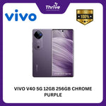 Load image into Gallery viewer, VIVO V40 5G 12GB 256GB CHROME PURPLE