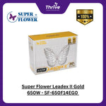 Load image into Gallery viewer, Super Flower Leadex II Gold 650W - SF-650F14EG - 80 PLUS GOLD - Full Modular - 10 Years