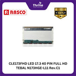 Load image into Gallery viewer, CLE173FHD LED 17.3 40 PIN FULL HD TEBAL N173HGE-L11 Rev.C1