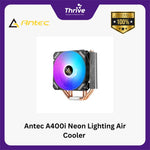 Load image into Gallery viewer, Antec A400i Neon Lighting Air Cooler - 4 Direct-Touched Copper Heat Pipes - All Intel & AMD Socket