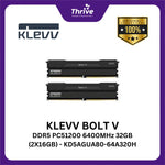 Load image into Gallery viewer, KLEVV BOLT V DDR5 PC51200 6400MHz 32GB (2X16GB) - KD5AGUA80-64A320H