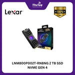 Load image into Gallery viewer, LNM800P002T-RN8NG 2 TB SSD NVME GEN 4
