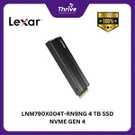 Load image into Gallery viewer, LNM790X004T-RN9NG 4 TB SSD NVME GEN 4
