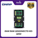 Load image into Gallery viewer, QNAP RAM RAM-32GDR4ECT0-RD-3200